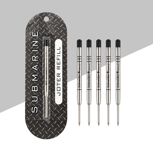 (5 Pcs.) Submarine Joter Ball Pen Refill – Black