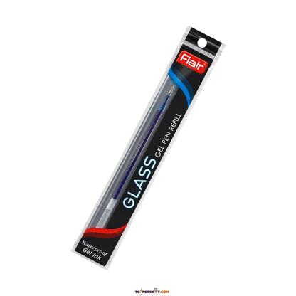 (10 Pcs.) Flair Glass Gel Pen Refill – Blue