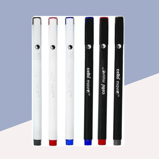 Cello Aspro & Marco Ball Point Pen Set - Blue : Elegance and Precision in Every Stroke ( Pack of 1 ) - Topperskit LLP