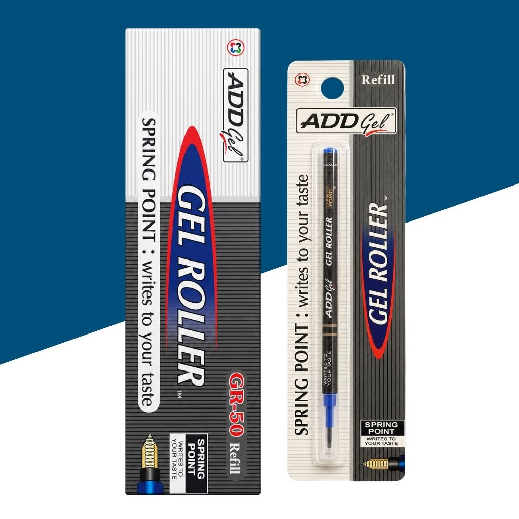ADD Gel GR-50 Roller Gel Pen Refill - Blue (Pack Of 1)