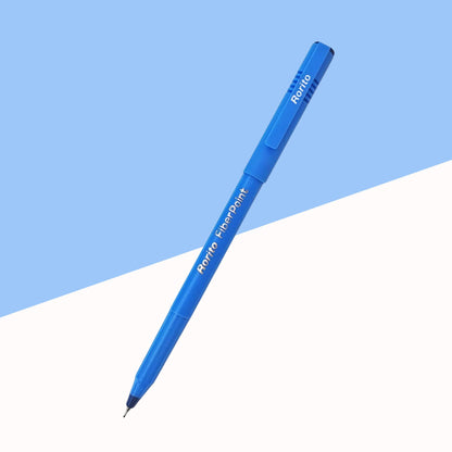 Rorito Fiber Point Gel Pen – Blue ( Pack of 1 )