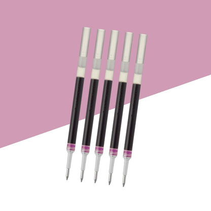 (5 Pcs. ) Pentel Energel 0.7 mm Gel Refill – Burgundy