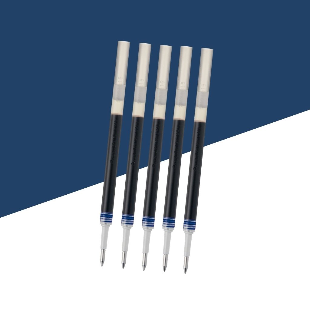 (5 Pcs. ) Pentel Energel 0.7 mm Gel Refill – Navy Blue
