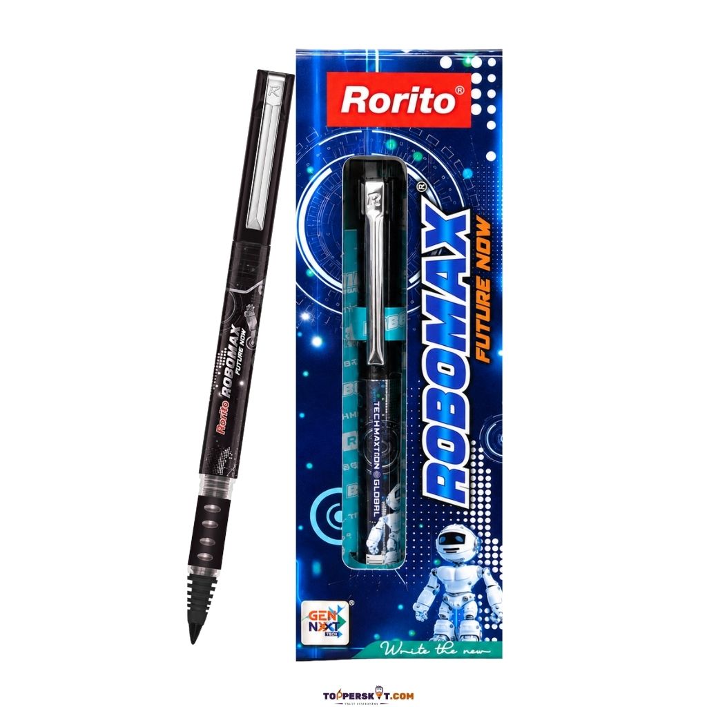 Rorito Robomax Future Now Gel Pen-Black (Pack Of 1)