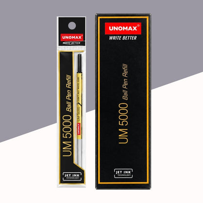 (10 Pcs.) Unomax UM 5000 Ball Pen Refill - Black