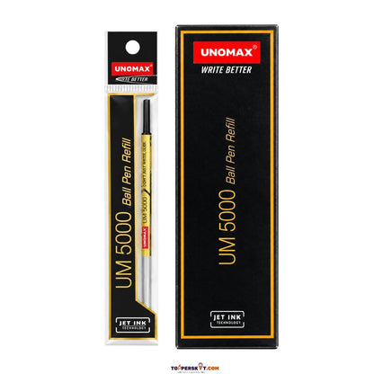 (10 Pcs.) Unomax UM 5000 Ball Pen Refill - Black