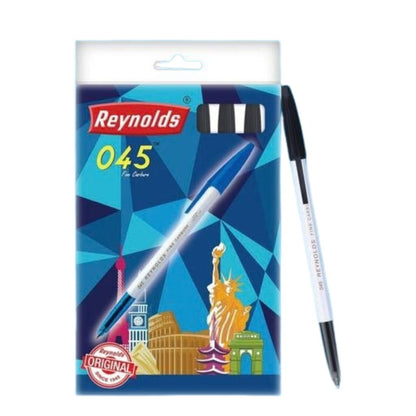 (10 Pcs.) Reynolds 045 Ball Pen  – Black