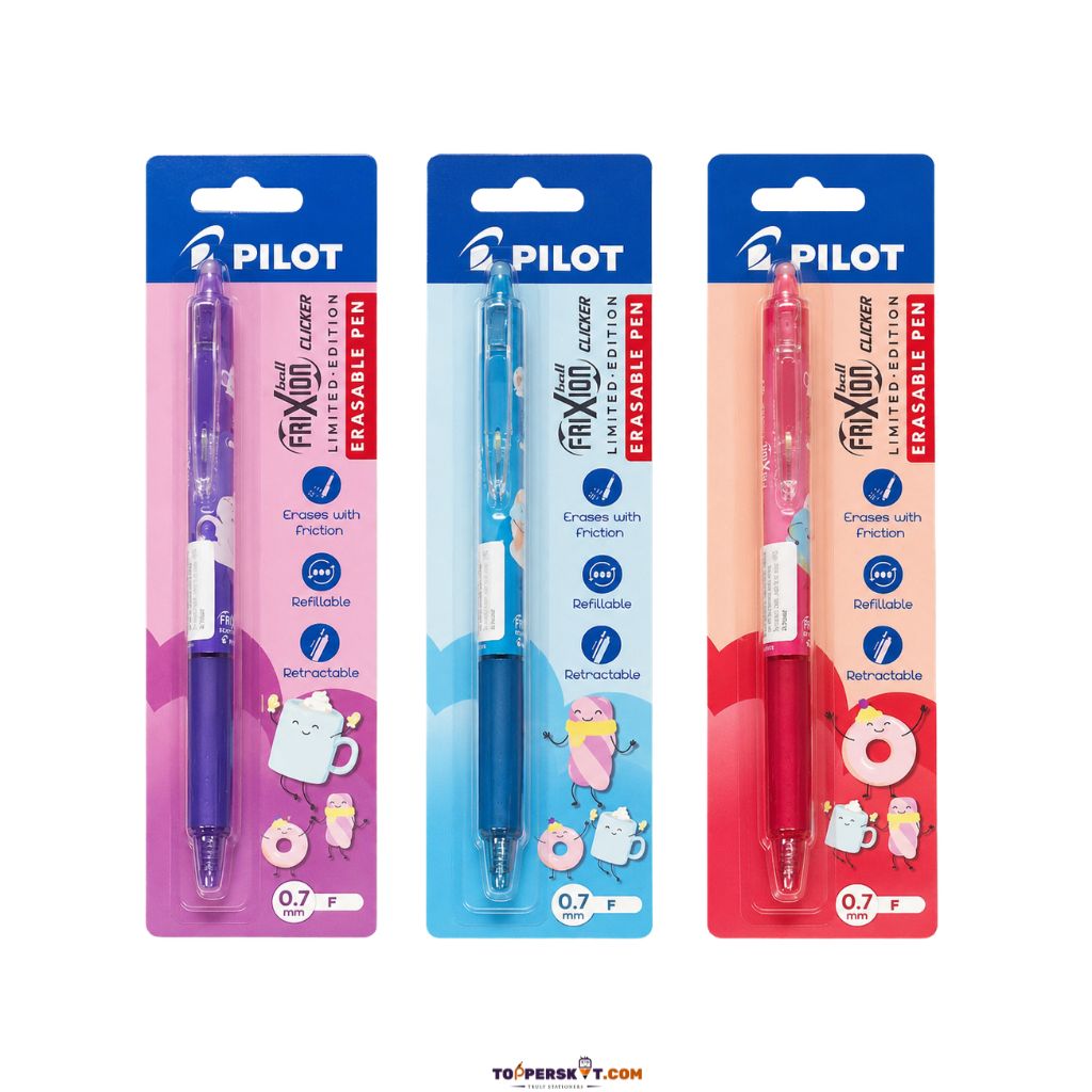 Frixon Clicker Limited Edition Erasable Pen Blue - Image 3