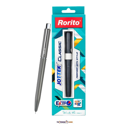 Rorito Jottek Classic Fine Tip Ball Pen Blue - Packaging