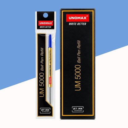 Unomax UM 5000 Ball Pen Refill in Transparent Blister Pack