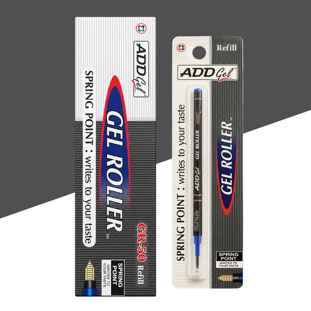 ADD Gel GR-50 Gel Roller Refill Blue