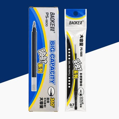 Close-up of TOPPERSKIT BAOKE PS-1800 Gel Ink Refill - Blue