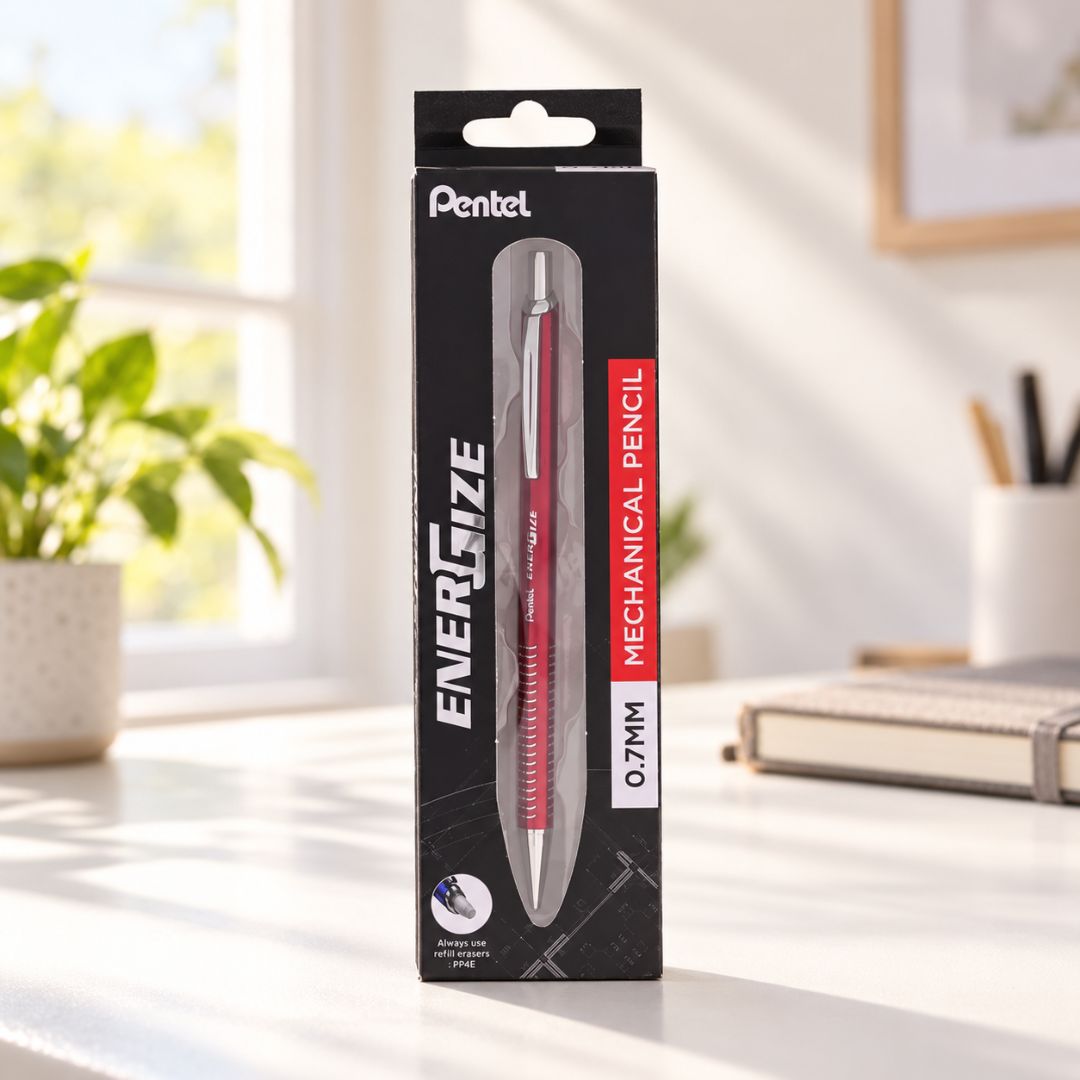 Close-up of Pentel Energize Mechanical Pencil