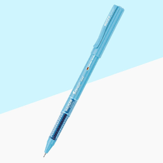 Hauser Sonic Waterproof Gel Pen – Blue ( Pack of 1 )