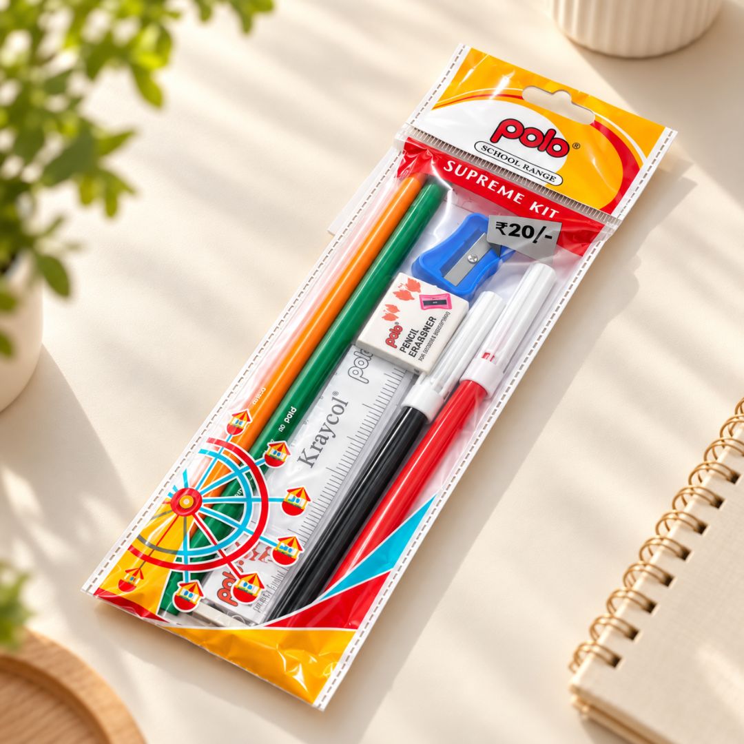 Polo Supreme Kit – School Stationery Set (Pack Of 1)