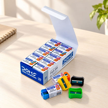 (20 Pcs.) Doms Pencil Sharpeners - Small