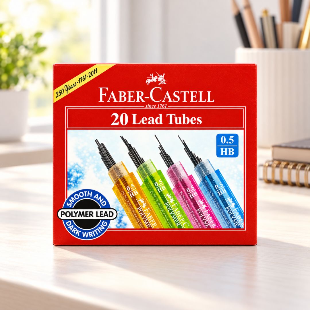 Faber-Castell 0.5mm Mechanical Pencil Lead Tubes (Pack of 20)