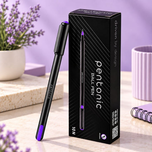 Linc Pentonic Ball Pen - Violet Ink (Pack of 10)